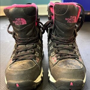 The North Face Black and Pink Women's Trail Boots
